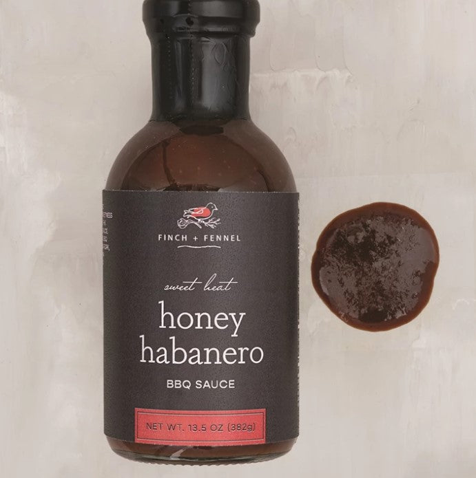 Finch+Fennel Sweet Heat Honey Habanero BBQ Sauce