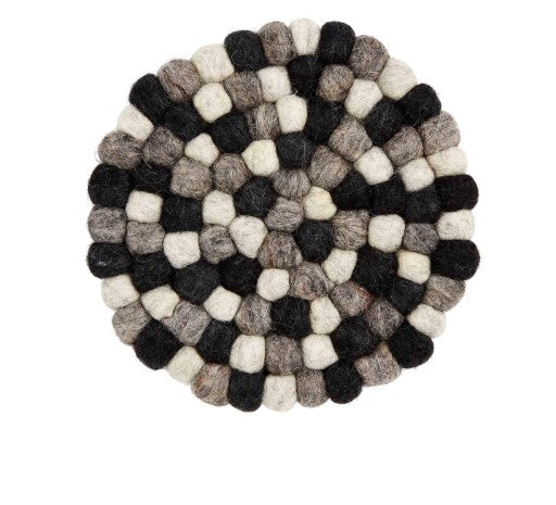 Felted Round Trivets