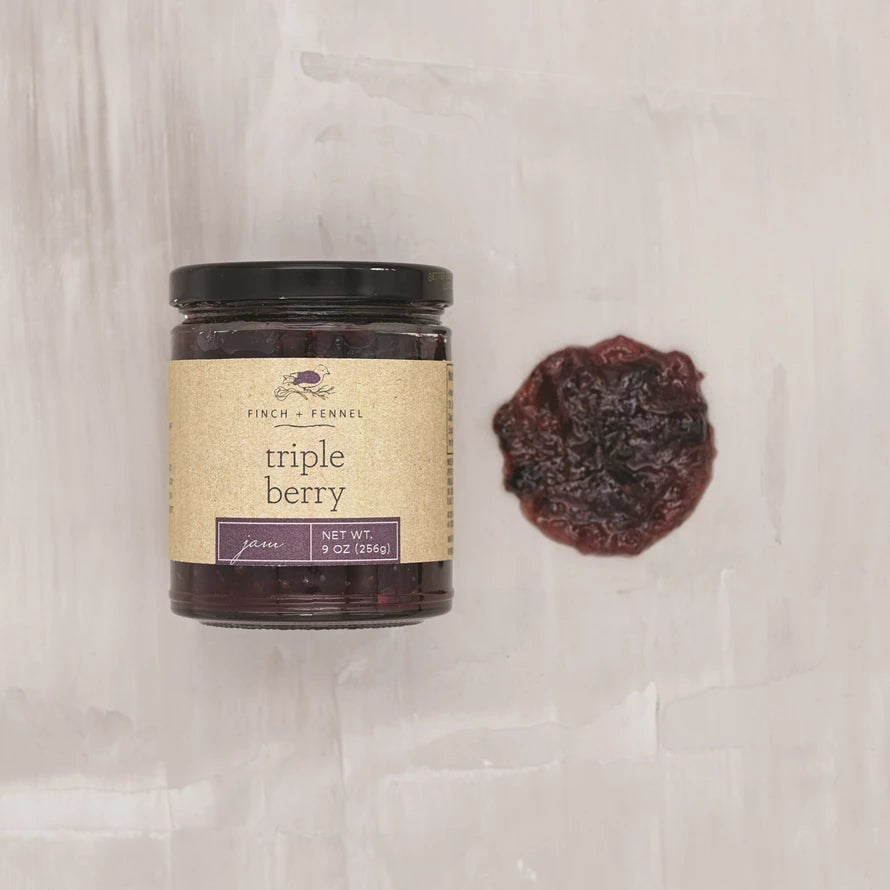 Finch + Fennel Triple Berry Jam