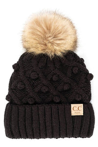 C.C Kids Bobble Pom Hat