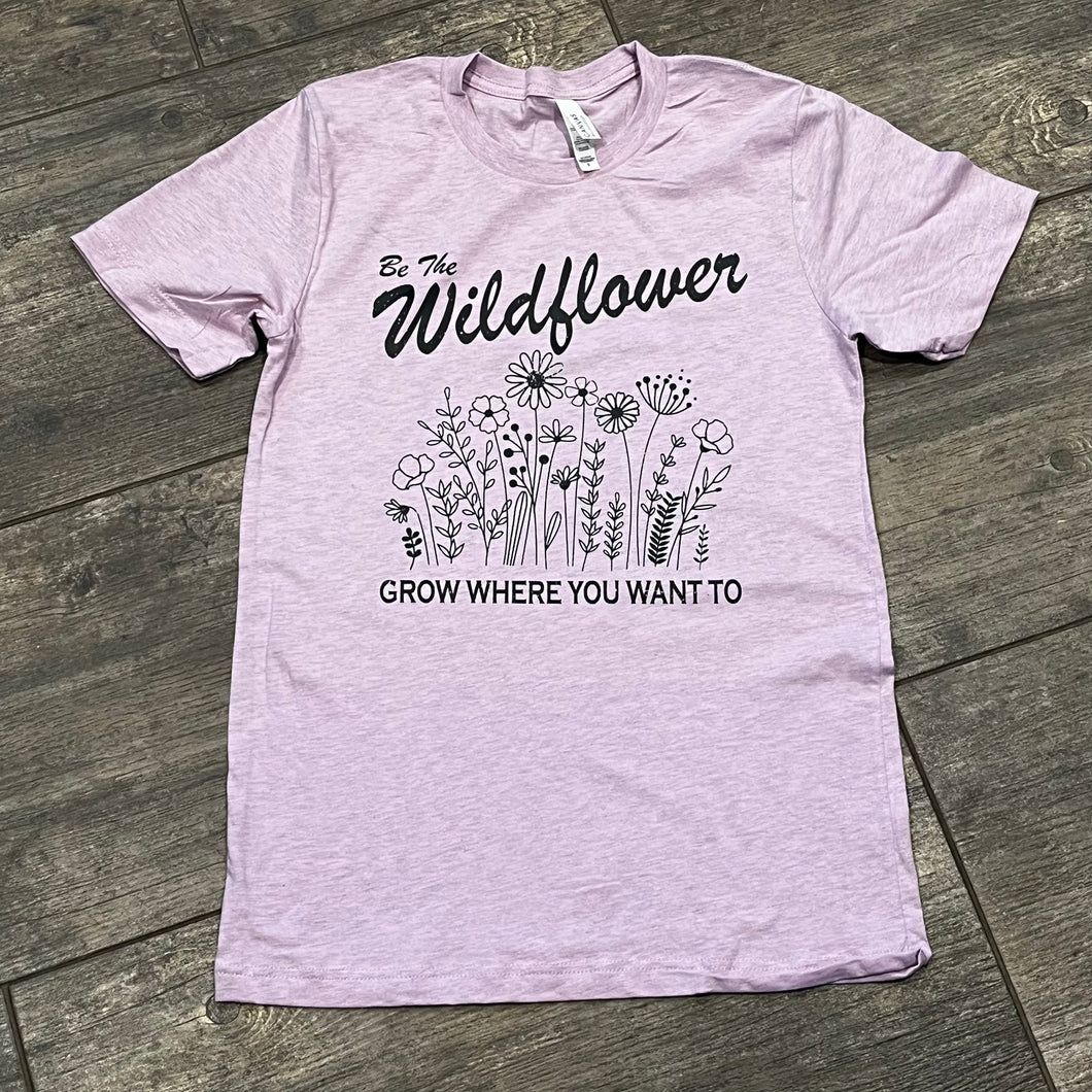 Short Sleeve Wildflowers T-Shirt