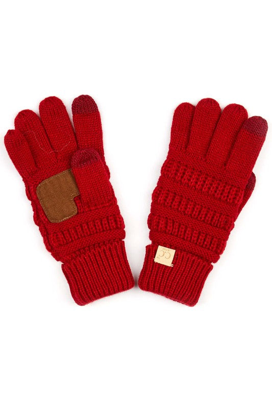 C.C Kids Knitted Gloves