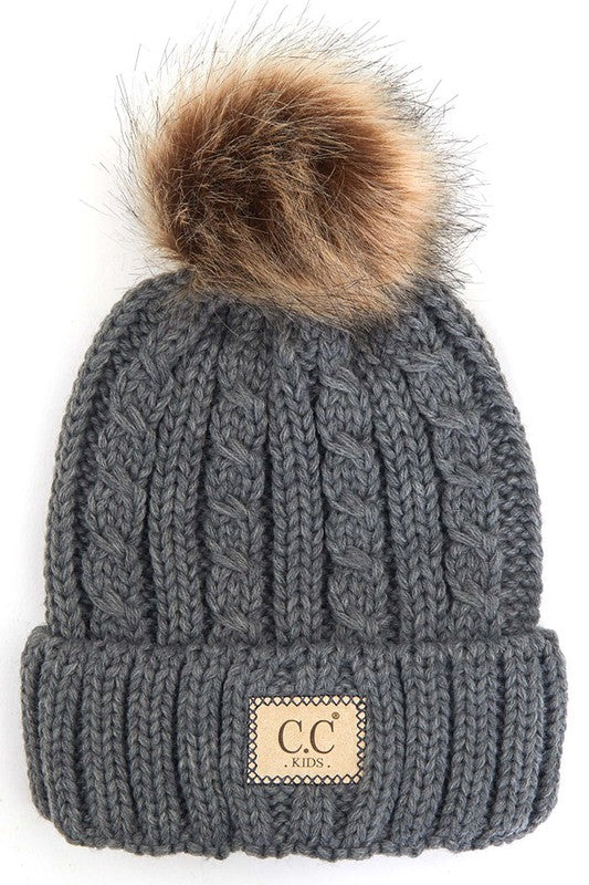 C.C Kids Cableknit Beanie