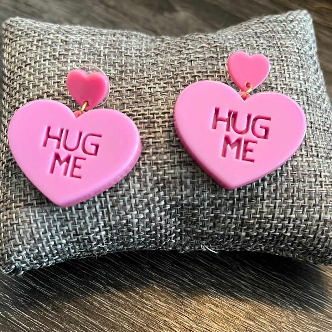 Hug Me Heart Earrings