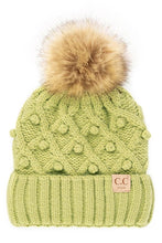 Load image into Gallery viewer, C.C Kids Bobble Pom Hat
