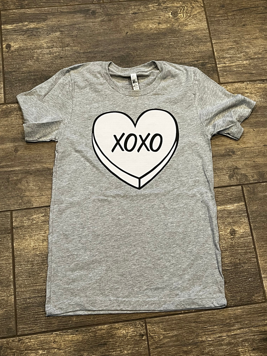 Short Sleeve XOXO Heart T-Shirt