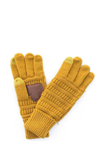 C.C Knit Gloves